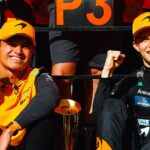 Lando Norris e Oscar Piastri, pilotos da McLaren.