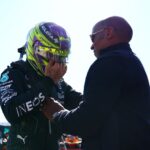 Lewis Hamilton e Anthony Hamilton, GP da Inglaterra, Fórmula 1