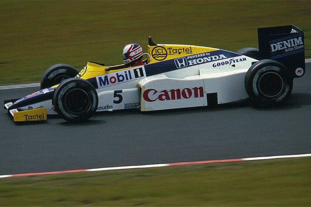 Nigel Mansell pela Williams, Fórmula 1 1985