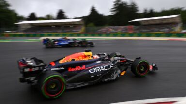 RB20, carro da Red Bull, no GP da Bélgica