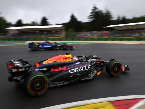 RB20, carro da Red Bull, no GP da Bélgica