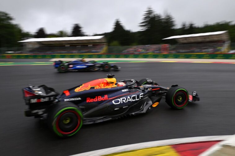 RB20, carro da Red Bull, no GP da Bélgica