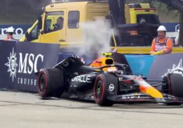 Acidente de Sergio Pérez no GP da Hungria