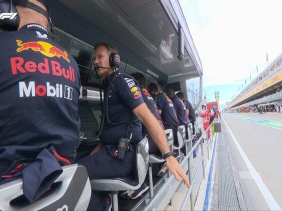 Christian Horner, chefe da Red Bull, na Fórmula 1