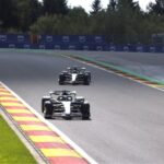 George Russell e Lewis Hamilton, dupla titular da Mercedes na Fórmula 1