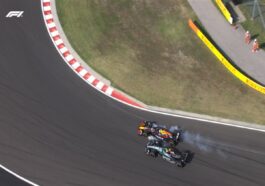 Lewis Hamilton e Max Verstappen na Fórmula 1