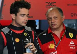 Charles Leclerc e Frédéric Vasseur