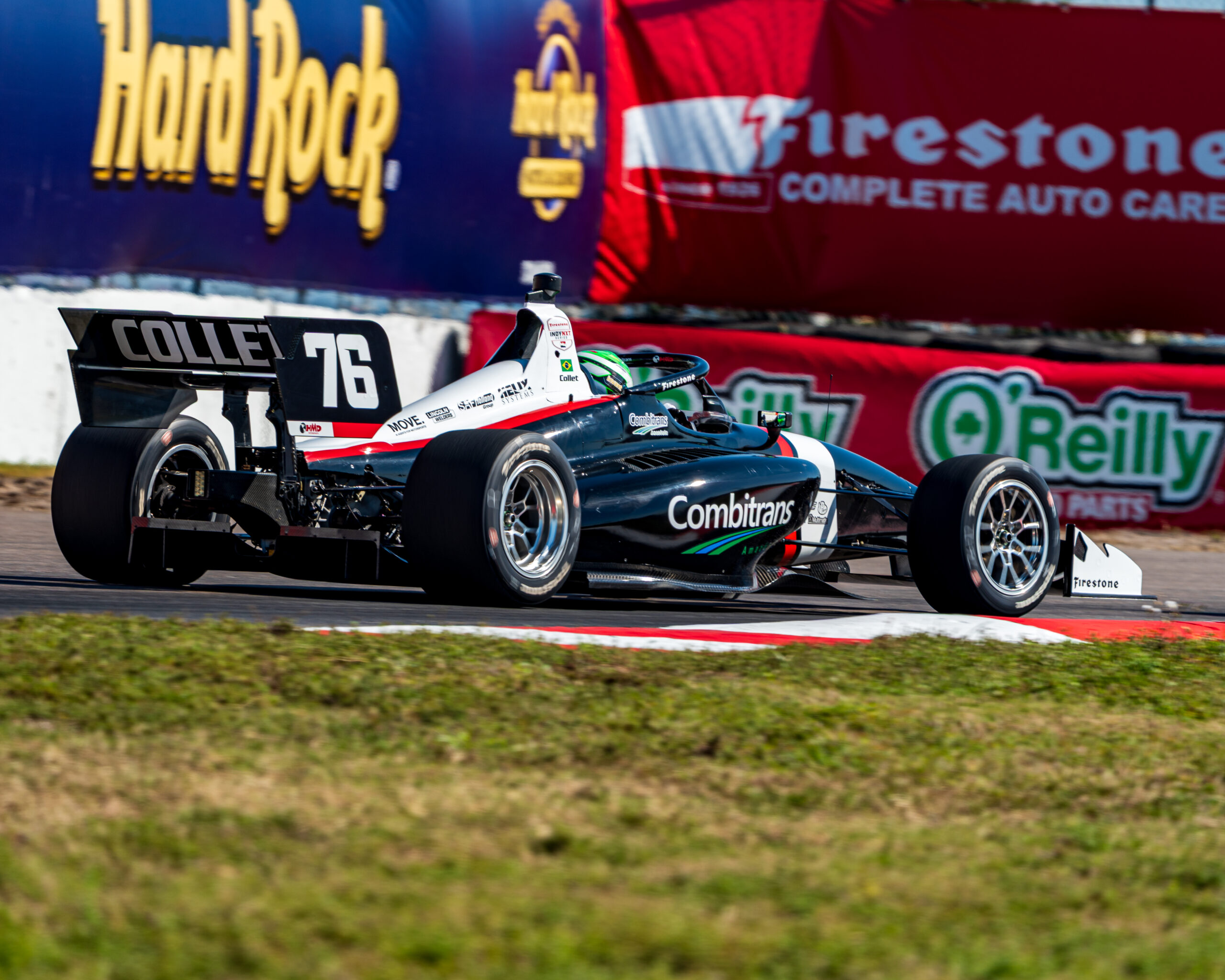 De volta às pistas, Caio Collet compete no Alabama para se consolidar entre os líderes da Indy NXT