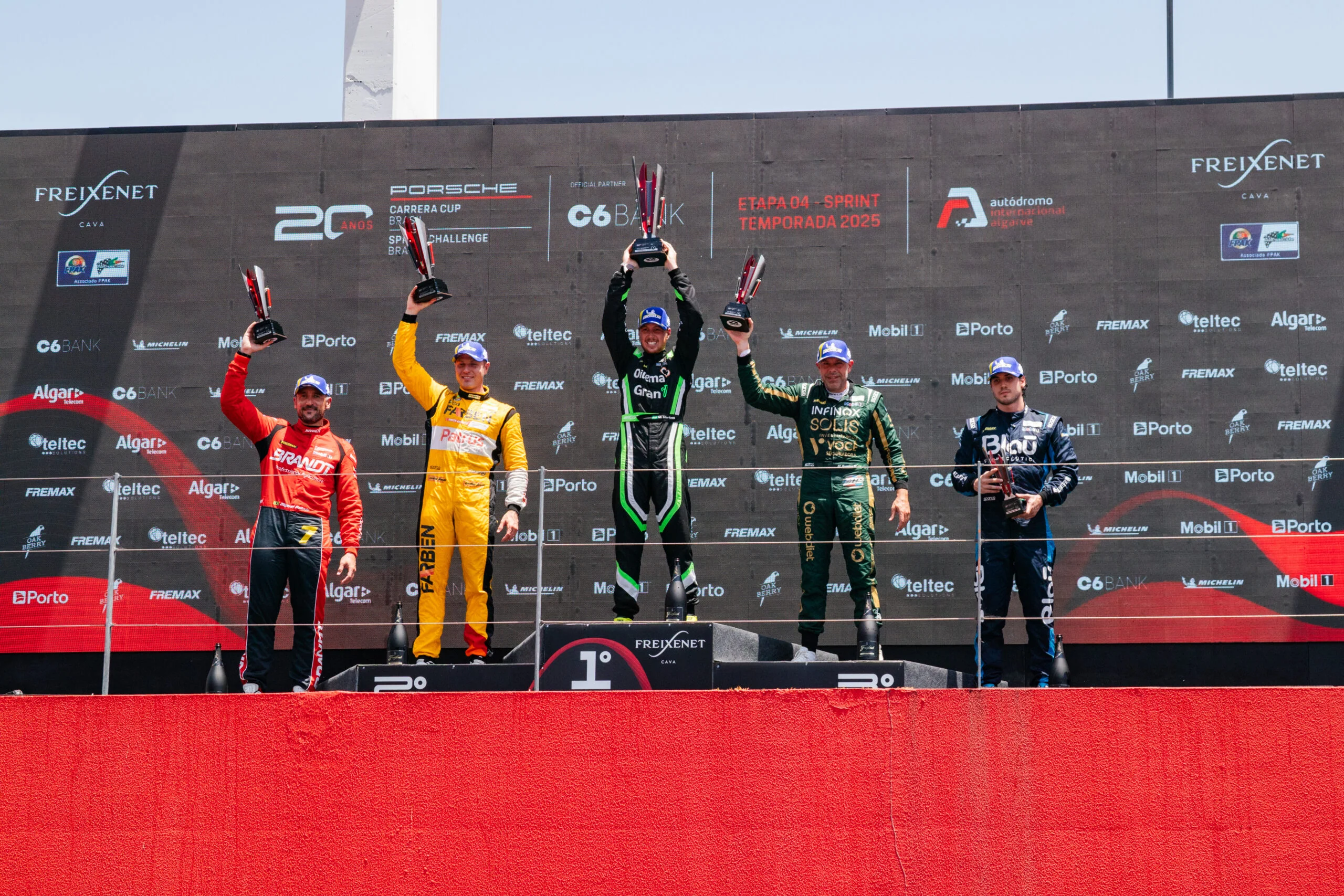 Porsche Cup C6 Bank: De carro reserva, Miguel Mariotti vence de ponta a ponta no Algarve