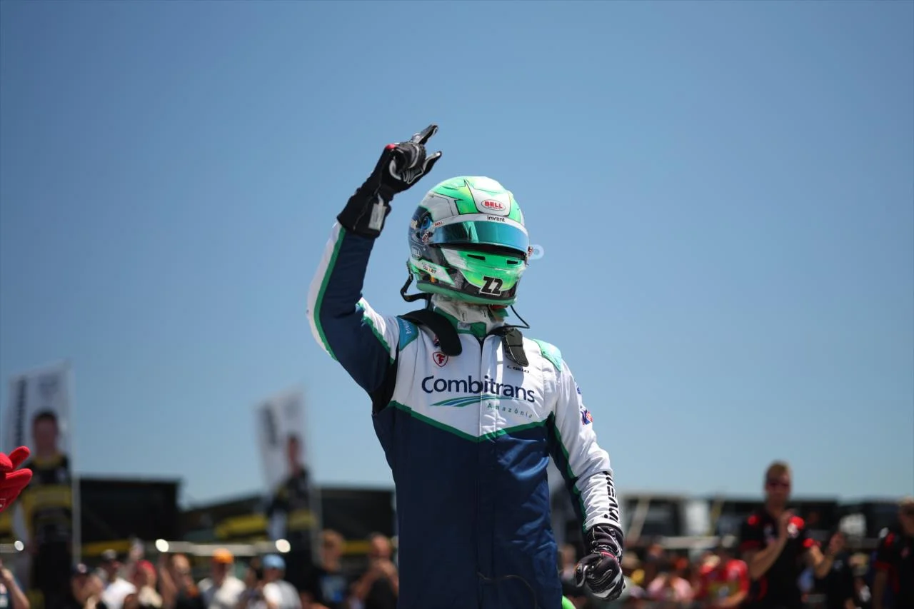 Caio Collet varre etapa da Indy NXT em Laguna Seca e entra definitivamente pela briga pelo título