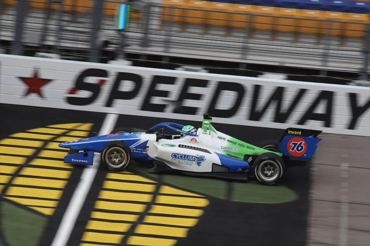 Chuva cancela quali da Indy NXT em Iowa e Collet larga em terceiro