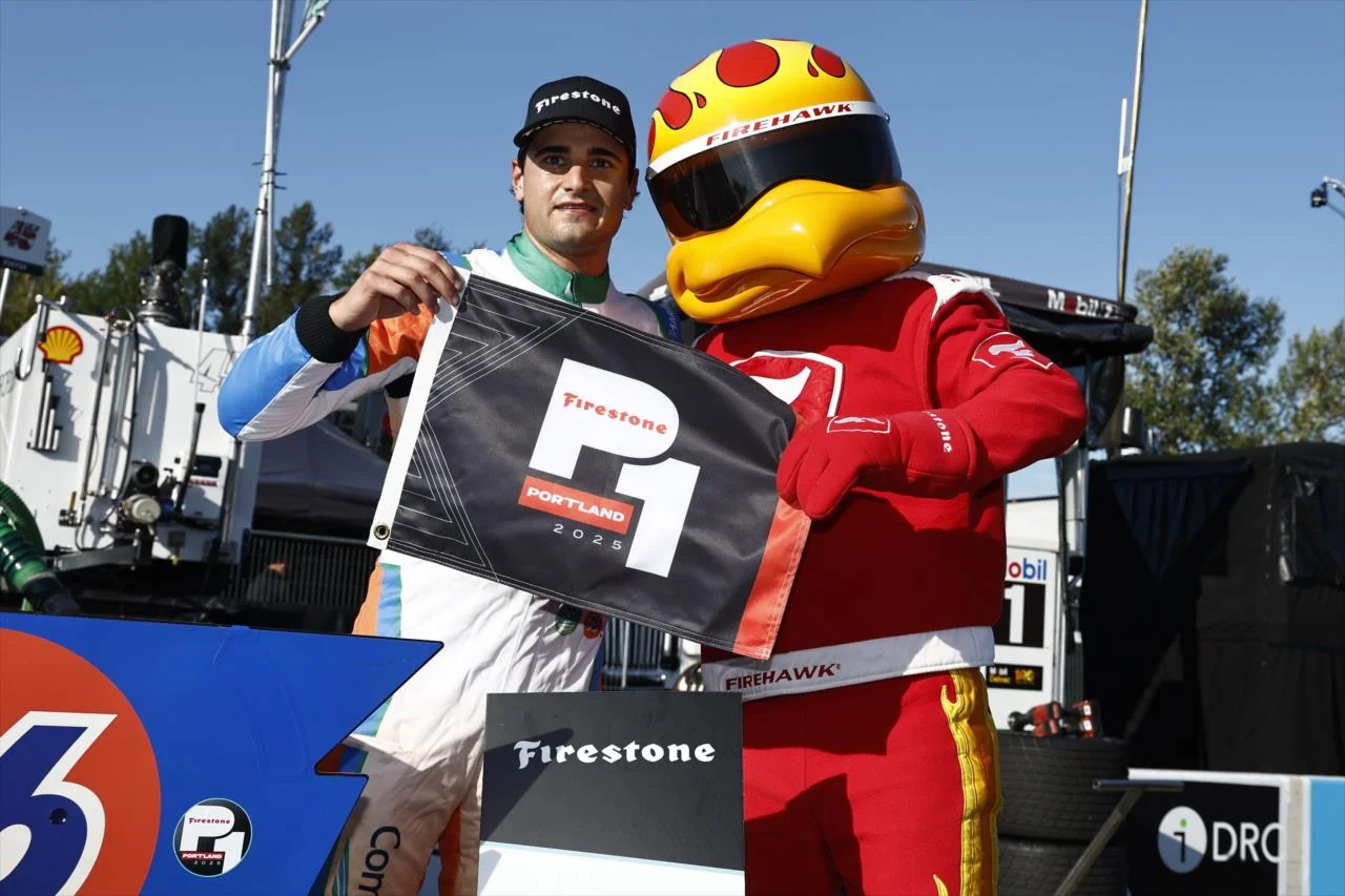 Caio Collet conquista terceira pole consecutiva na Indy NXT em Portland