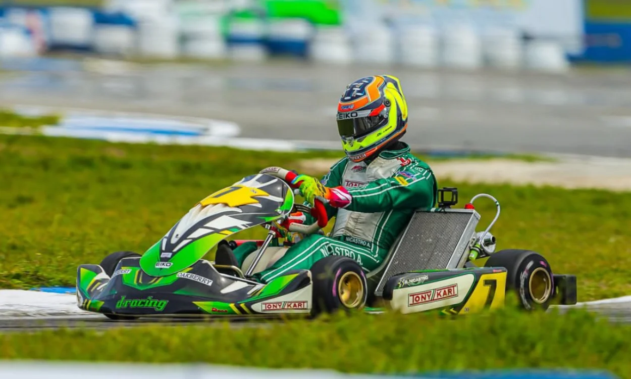 Gabriel Koenigkan é quinto nas classificatórias da Copa Brasil de Kart