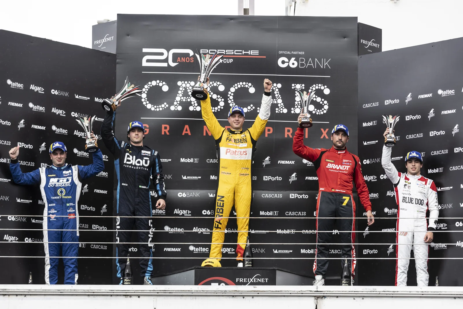 Porsche Cup C6 Bank: Marçal Muller e Caio Chaves repetem vitórias no GP de Cascais