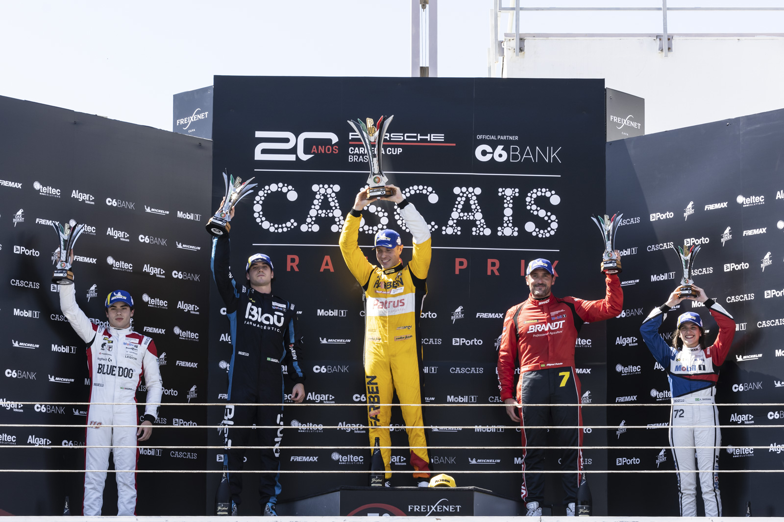 Marçal Muller e Caio Chaves começam GP de Cascais com vitórias na Porsche Cup C6 Bank