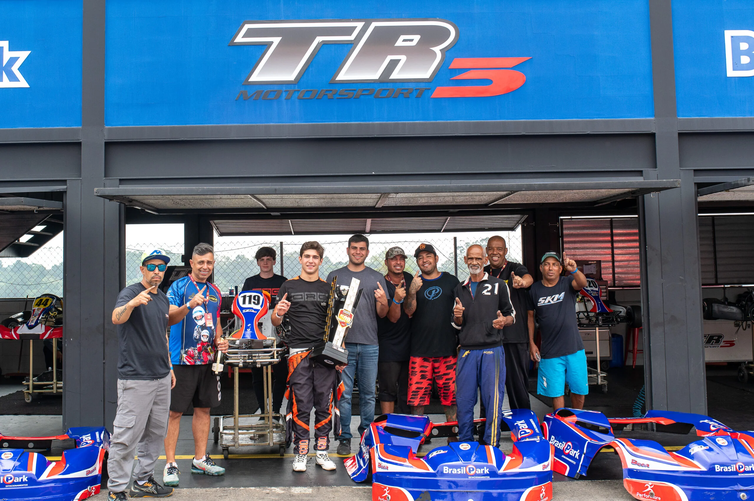 Gabriel Gomez conquista a pole position das 500 Milhas de Kart na Granja Viana
